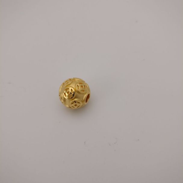 24K Ball Coins Charm - Z020856