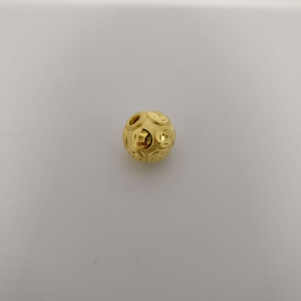 24K Ball Lucky Coin Charm - Z020915