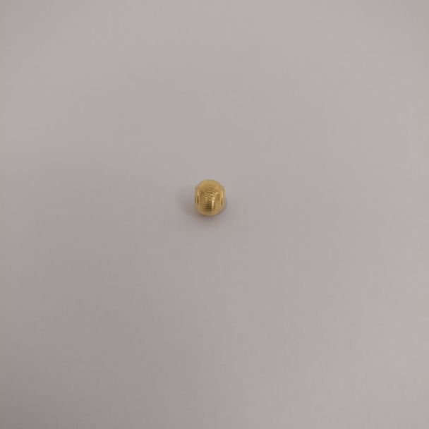 24K Ball Diamond Cut  Charm - Z021872
