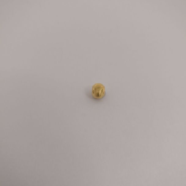 24K Ball Diamond Cut  Charm - Z021890