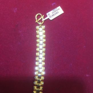 24K Fancy Link Bracelet - Z006208