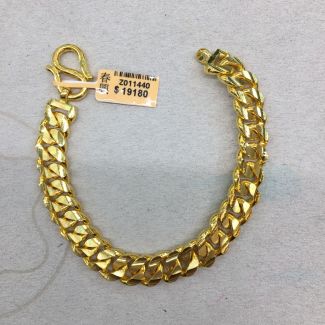 24K Cuban Link Bracelet - Z011440
