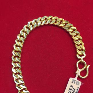 24K Cuban Link Bracelet - Z013597