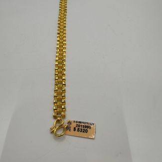 24K Fancy Link Bracelet - Z015995