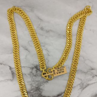 24K Fancy Link Chain - Z018275