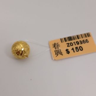 24K Ball Lucky Charm - Z019366