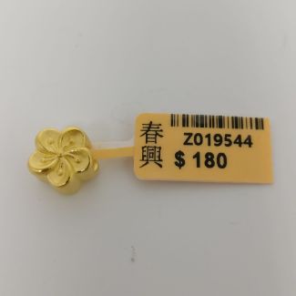 24K Flower Charm - Z019544