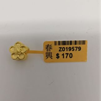24K Flower Charm - Z019579