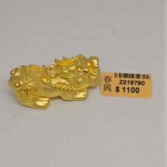 24K Pixiu Coins Charm - Z019790