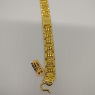 24K Fancy Link Bracelet - Z019979
