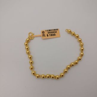 24K Buddha Balls Bracelet - Z020532