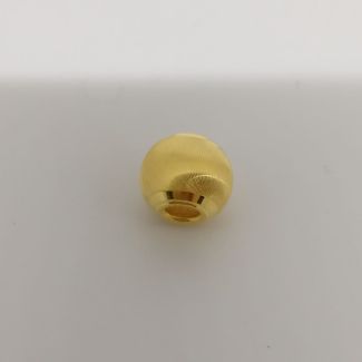 24K Ball Diamond Cut Charm - Z020721