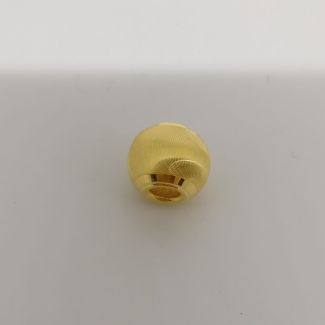 24K Ball Diamond Cut Charm - Z020722