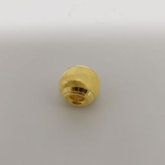 24K Ball Diamond Cut Charm - Z020756