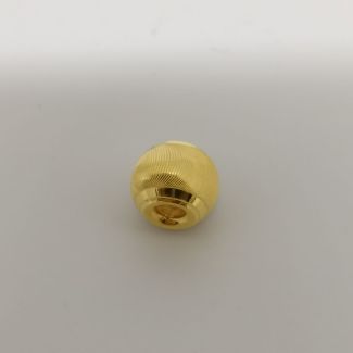 24K Ball Diamond Cut Charm - Z020758