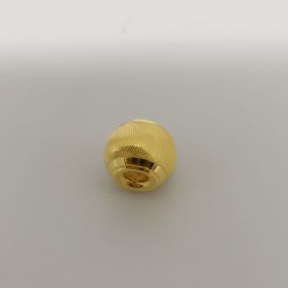 24K Ball Diamond Cut Charm - Z020761