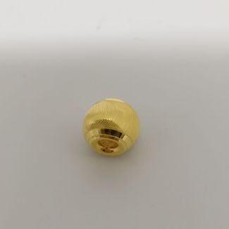 24K Ball Diamond Cut Charm - Z020763