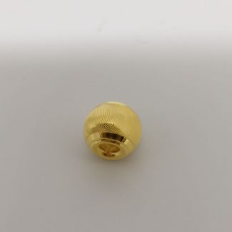 24K Ball Diamond Cut Charm - Z020764