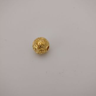 24K Ball Coins Charm - Z020846