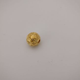 24K Ball Coins Charm - Z020849