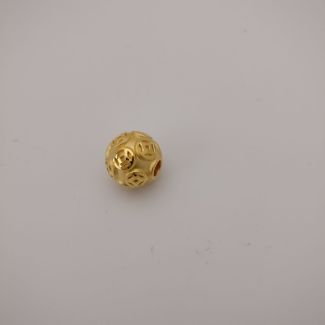 24K Ball Coins Charm - Z020851
