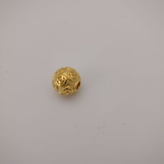 24K Ball Coins Charm - Z020853