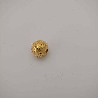 24K Ball Coins Charm - Z020854