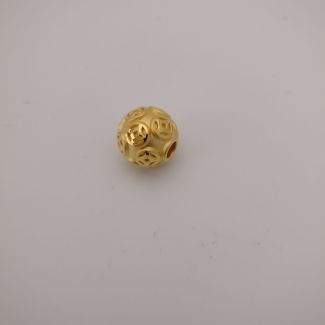 24K Ball Lucky Coin Charm - Z020859
