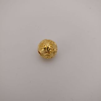 24K Ball Lucky Coin Charm - Z020873