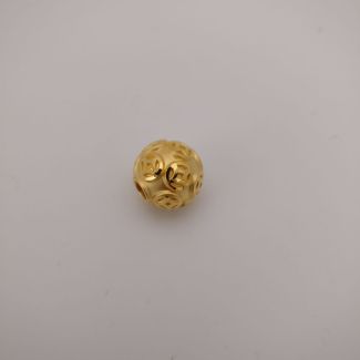 24K Ball Lucky Coin Charm - Z020875