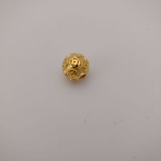 24K Ball Lucky Coin Charm - Z020903