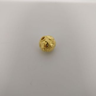 24K Ball Lucky Coin Charm - Z020912