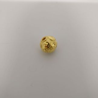 24K Ball Lucky Coin Charm - Z020916
