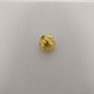 24K Ball Lucky Coin Charm - Z020924