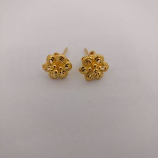24K Flower Earring - Z021455