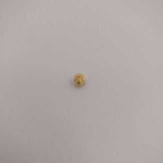 24K Ball Diamond Cut  Charm - Z021845