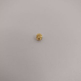 24K Ball Diamond Cut  Charm - Z021854