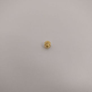 24K Ball Diamond Cut  Charm - Z021875