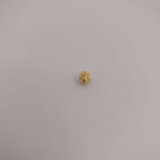 24K Ball Diamond Cut  Charm - Z021883