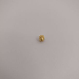 24K Ball Diamond Cut  Charm - Z021892