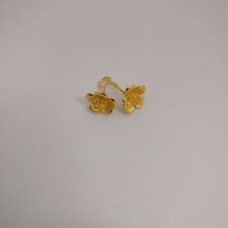 24K Stud Flower Earring - Z022015